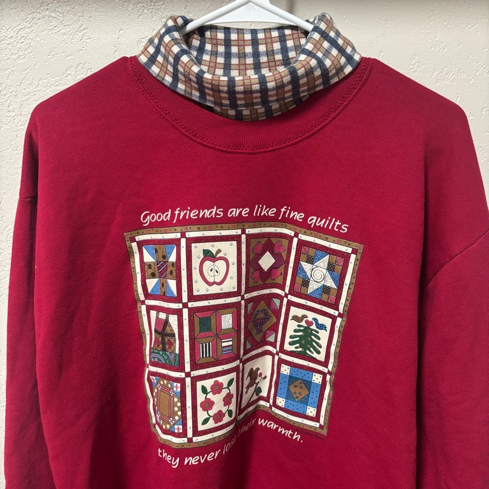 Vintage Large Women’s Gopher Sport Turtleneck Sweatshirt